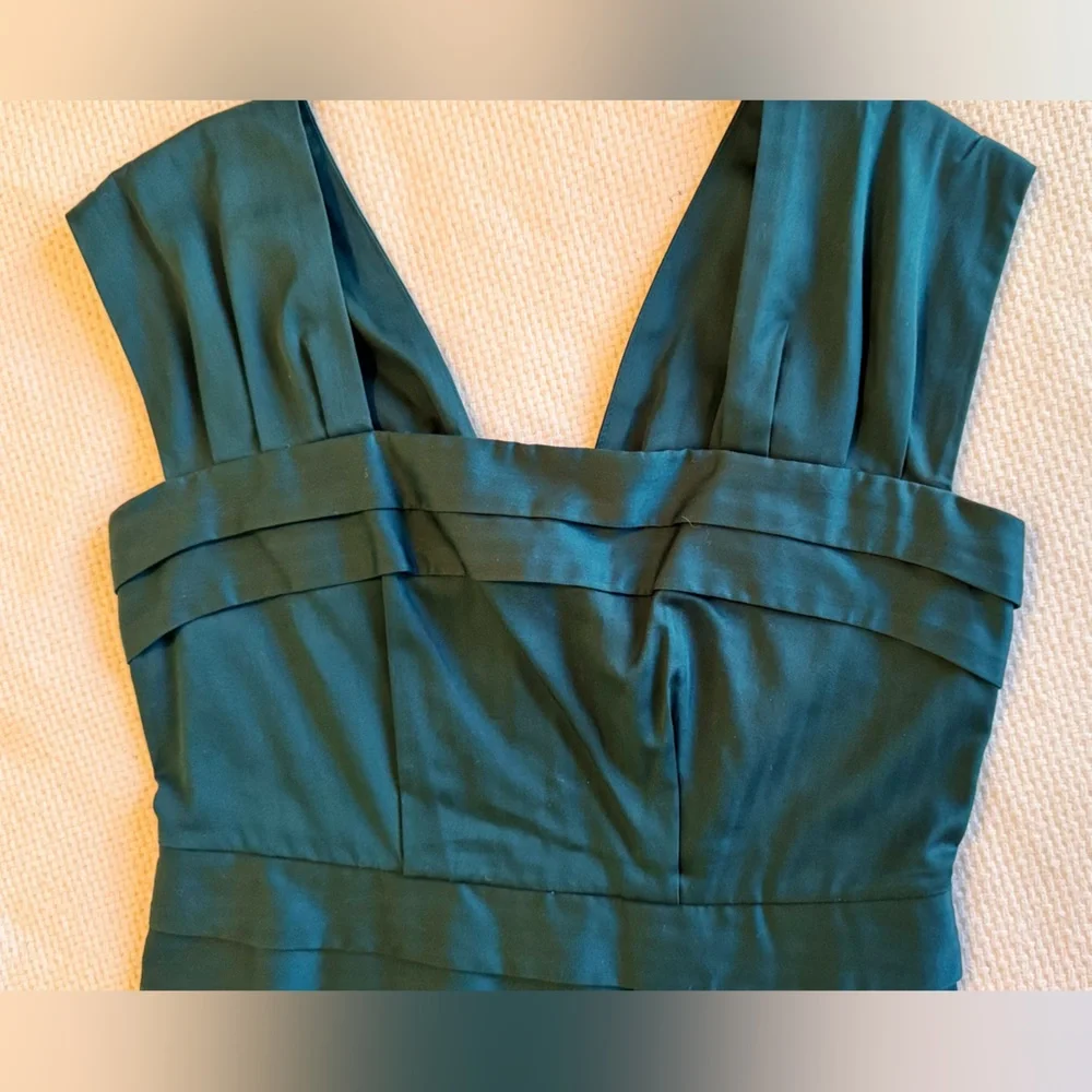 MARC By MARC JACOBS Pleated Teal Mini Dress